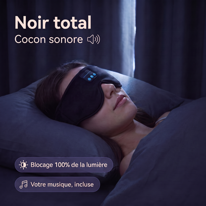 DOZZY - Masque de sommeil Bluetooth 3D