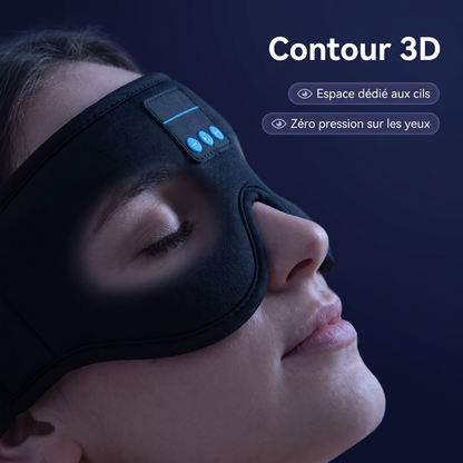 DOZZY - Masque de sommeil Bluetooth 3D