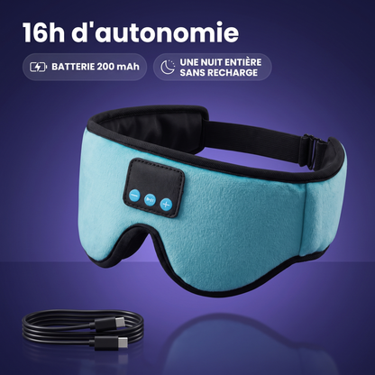 DOZZY - Masque de sommeil Bluetooth 3D