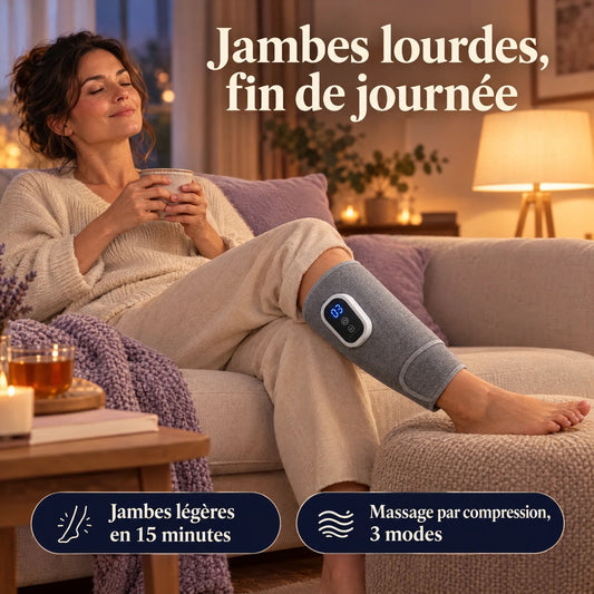 PressoLeg-Appareil de massothérapie jambes sans fil